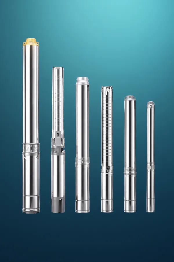 Sattar Metal Product First Image 4″ Five-Stage High-Pressure Submersible Borewell Pump